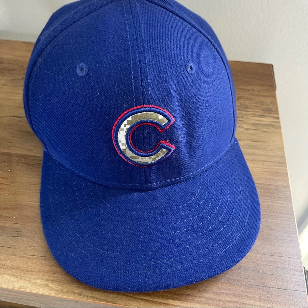 Chicago Cubs New Era Authentic Collection On Field 59FIFTY Fitted Hat - 7 1/8